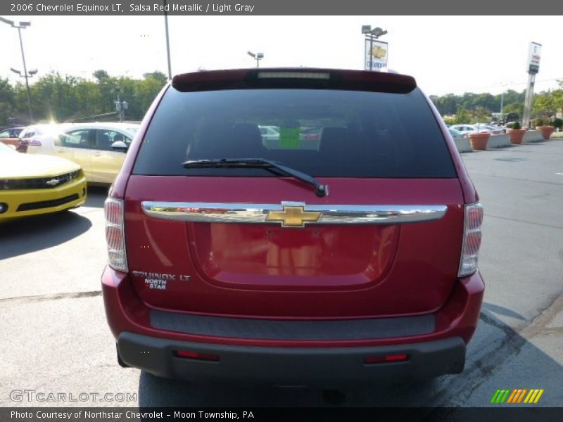 Salsa Red Metallic / Light Gray 2006 Chevrolet Equinox LT