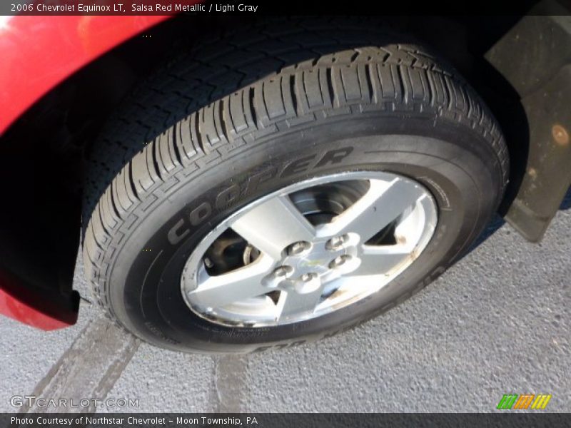 Salsa Red Metallic / Light Gray 2006 Chevrolet Equinox LT