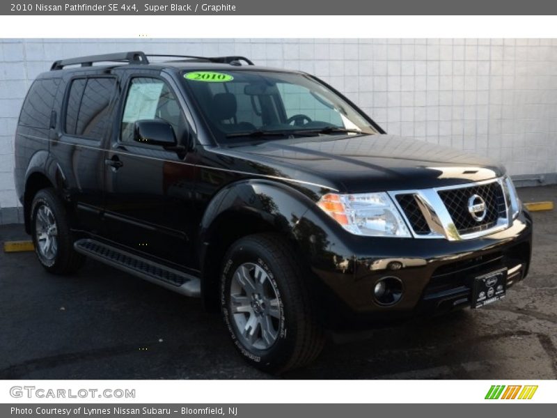 Super Black / Graphite 2010 Nissan Pathfinder SE 4x4