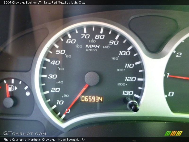 Salsa Red Metallic / Light Gray 2006 Chevrolet Equinox LT
