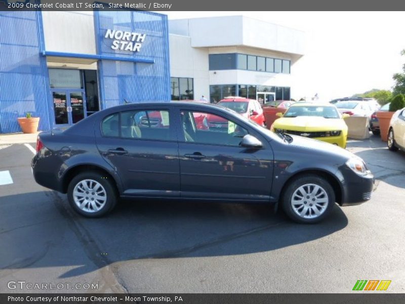 Slate Metallic / Ebony 2009 Chevrolet Cobalt LT Sedan