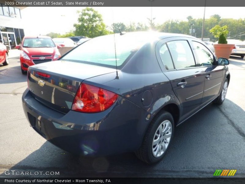 Slate Metallic / Ebony 2009 Chevrolet Cobalt LT Sedan