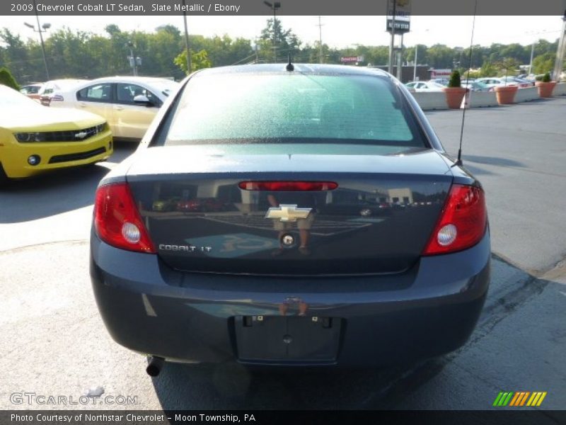 Slate Metallic / Ebony 2009 Chevrolet Cobalt LT Sedan