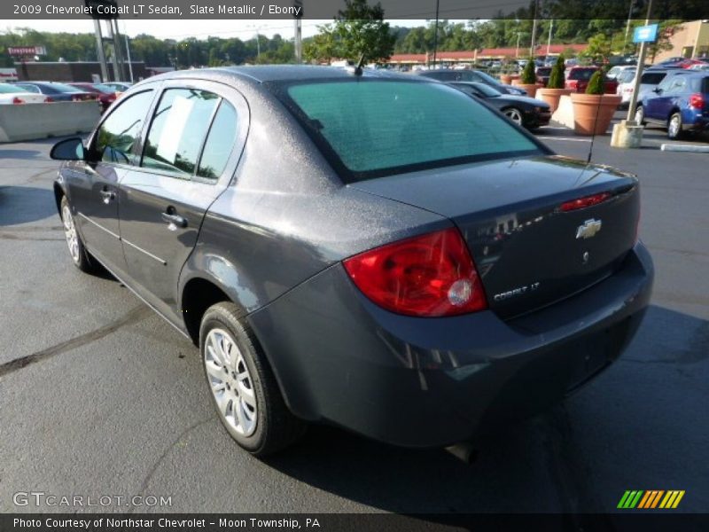 Slate Metallic / Ebony 2009 Chevrolet Cobalt LT Sedan