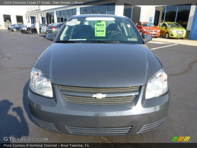 Slate Metallic / Ebony 2009 Chevrolet Cobalt LT Sedan