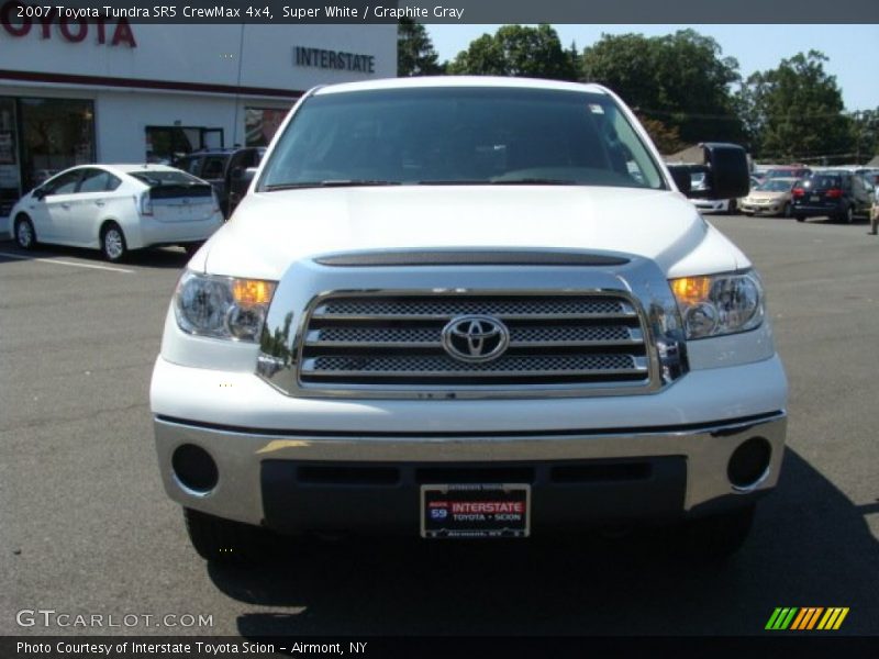 Super White / Graphite Gray 2007 Toyota Tundra SR5 CrewMax 4x4