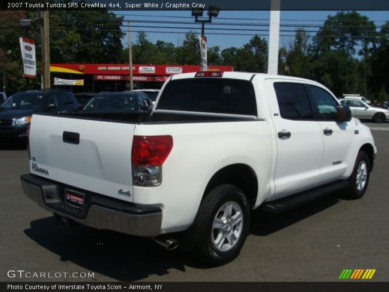 Super White / Graphite Gray 2007 Toyota Tundra SR5 CrewMax 4x4