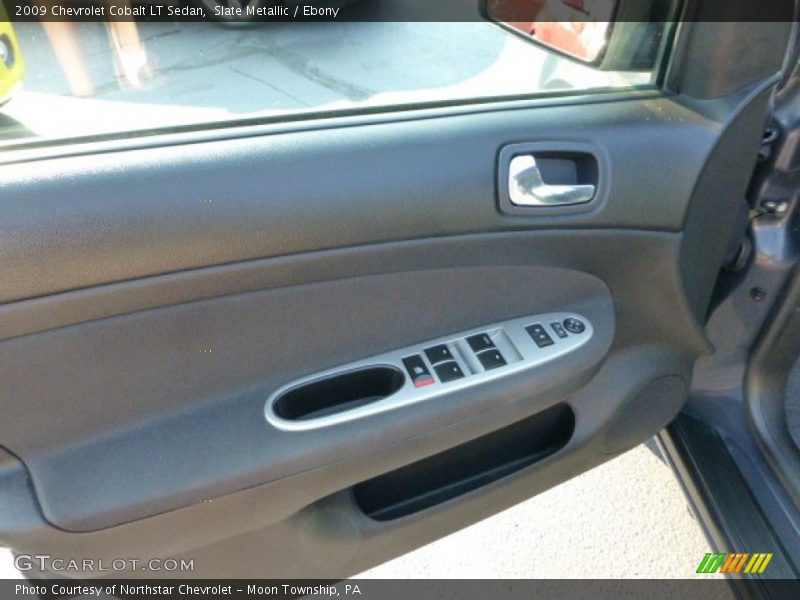 Slate Metallic / Ebony 2009 Chevrolet Cobalt LT Sedan