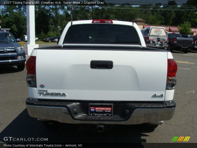 Super White / Graphite Gray 2007 Toyota Tundra SR5 CrewMax 4x4