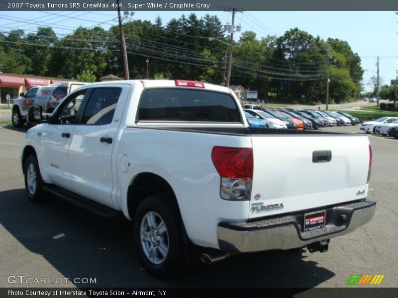 Super White / Graphite Gray 2007 Toyota Tundra SR5 CrewMax 4x4
