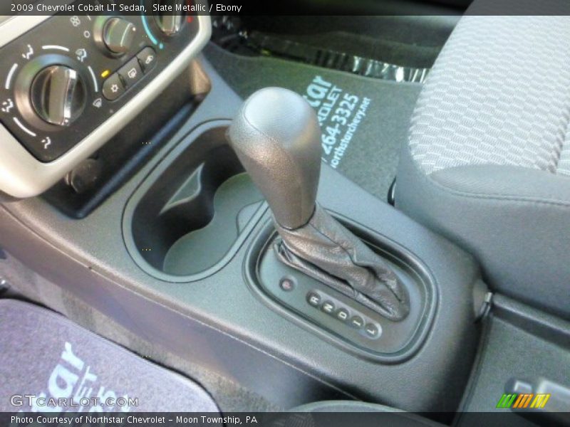 Slate Metallic / Ebony 2009 Chevrolet Cobalt LT Sedan