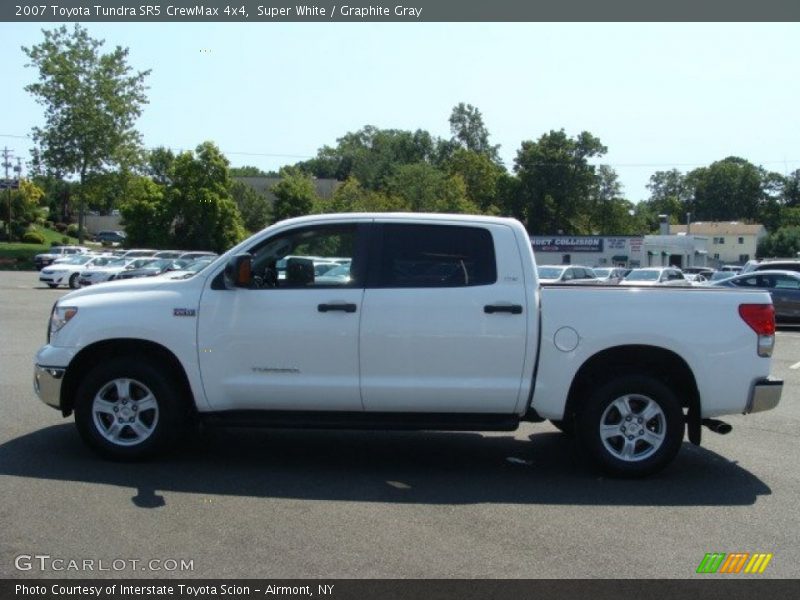 Super White / Graphite Gray 2007 Toyota Tundra SR5 CrewMax 4x4