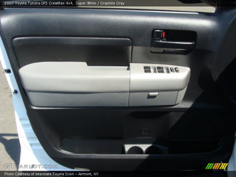 Super White / Graphite Gray 2007 Toyota Tundra SR5 CrewMax 4x4