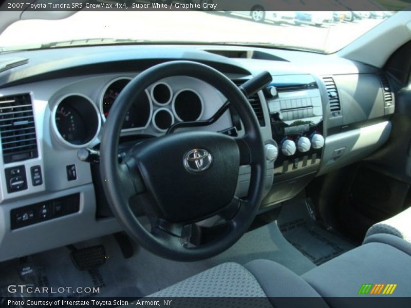 Super White / Graphite Gray 2007 Toyota Tundra SR5 CrewMax 4x4