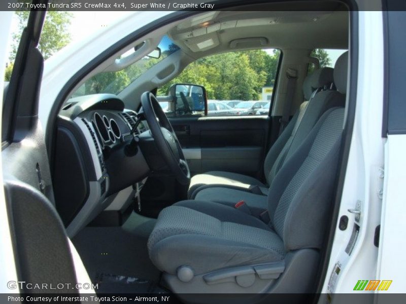 Super White / Graphite Gray 2007 Toyota Tundra SR5 CrewMax 4x4