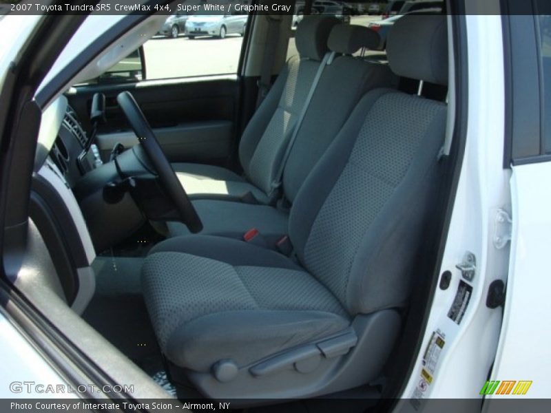 Super White / Graphite Gray 2007 Toyota Tundra SR5 CrewMax 4x4