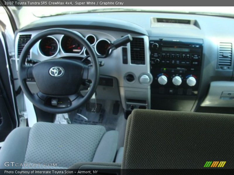 Super White / Graphite Gray 2007 Toyota Tundra SR5 CrewMax 4x4