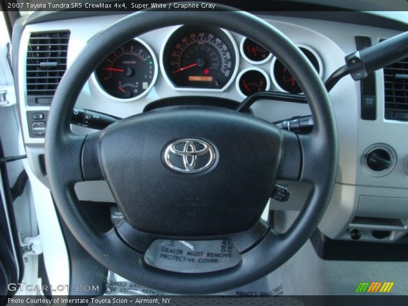 Super White / Graphite Gray 2007 Toyota Tundra SR5 CrewMax 4x4