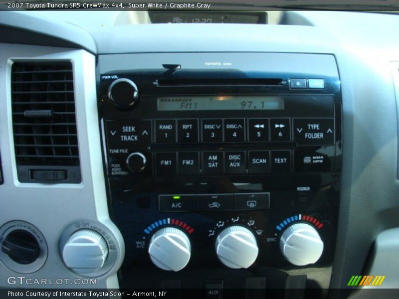 Super White / Graphite Gray 2007 Toyota Tundra SR5 CrewMax 4x4