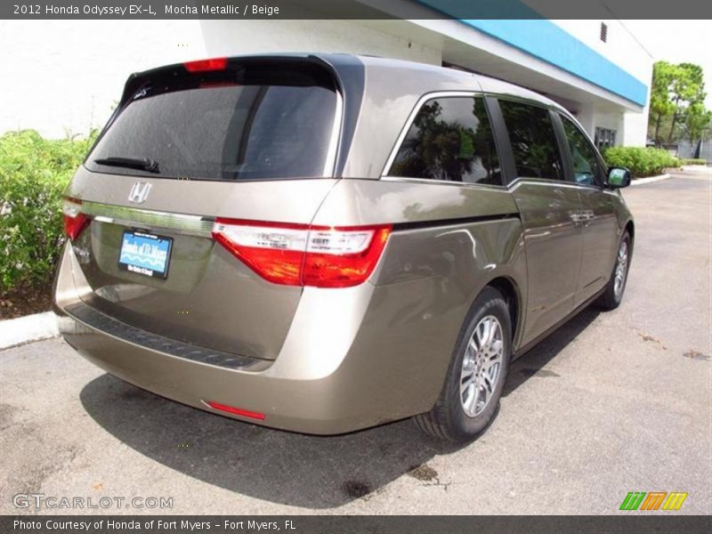 Mocha Metallic / Beige 2012 Honda Odyssey EX-L