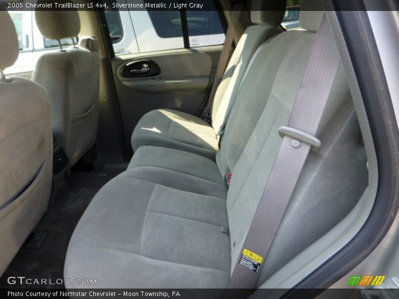 Silverstone Metallic / Light Gray 2005 Chevrolet TrailBlazer LS 4x4