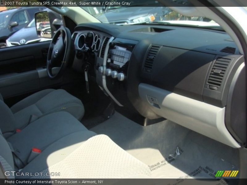 Super White / Graphite Gray 2007 Toyota Tundra SR5 CrewMax 4x4