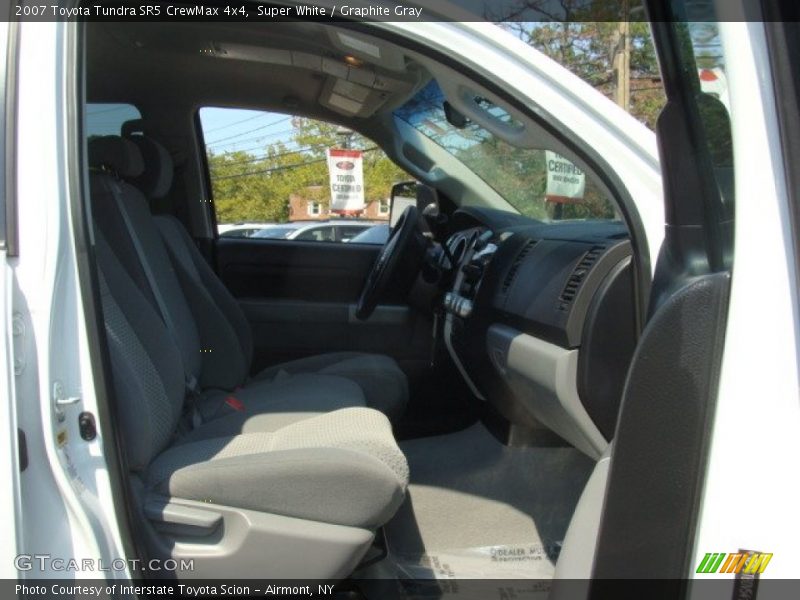 Super White / Graphite Gray 2007 Toyota Tundra SR5 CrewMax 4x4