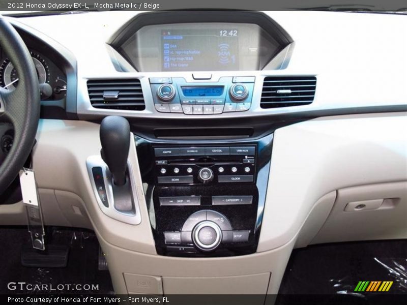 Mocha Metallic / Beige 2012 Honda Odyssey EX-L