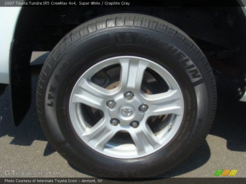 Super White / Graphite Gray 2007 Toyota Tundra SR5 CrewMax 4x4