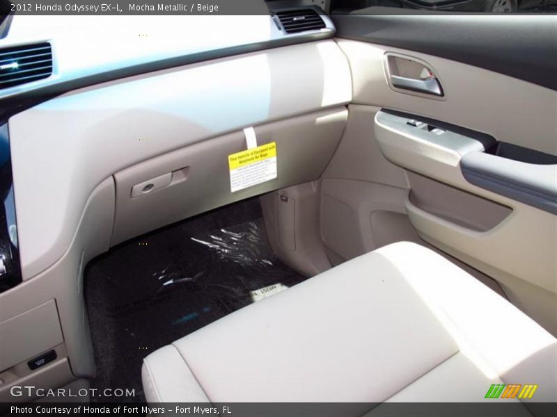 Mocha Metallic / Beige 2012 Honda Odyssey EX-L