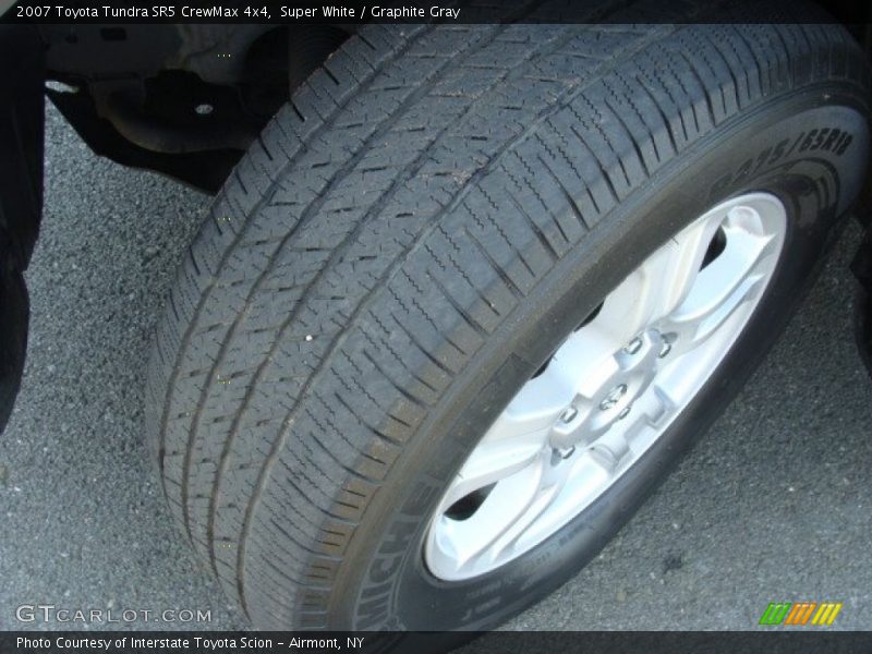 Super White / Graphite Gray 2007 Toyota Tundra SR5 CrewMax 4x4