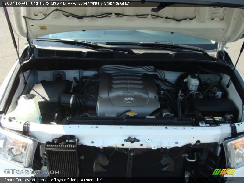 Super White / Graphite Gray 2007 Toyota Tundra SR5 CrewMax 4x4