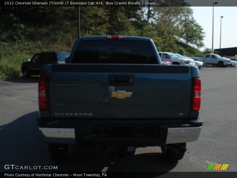 Blue Granite Metallic / Ebony 2013 Chevrolet Silverado 2500HD LT Extended Cab 4x4