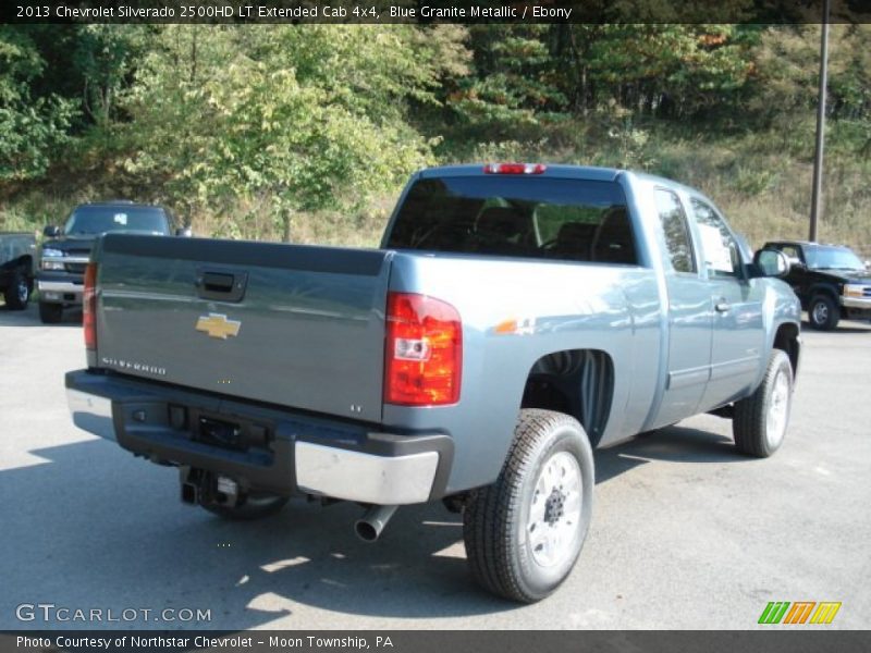 Blue Granite Metallic / Ebony 2013 Chevrolet Silverado 2500HD LT Extended Cab 4x4