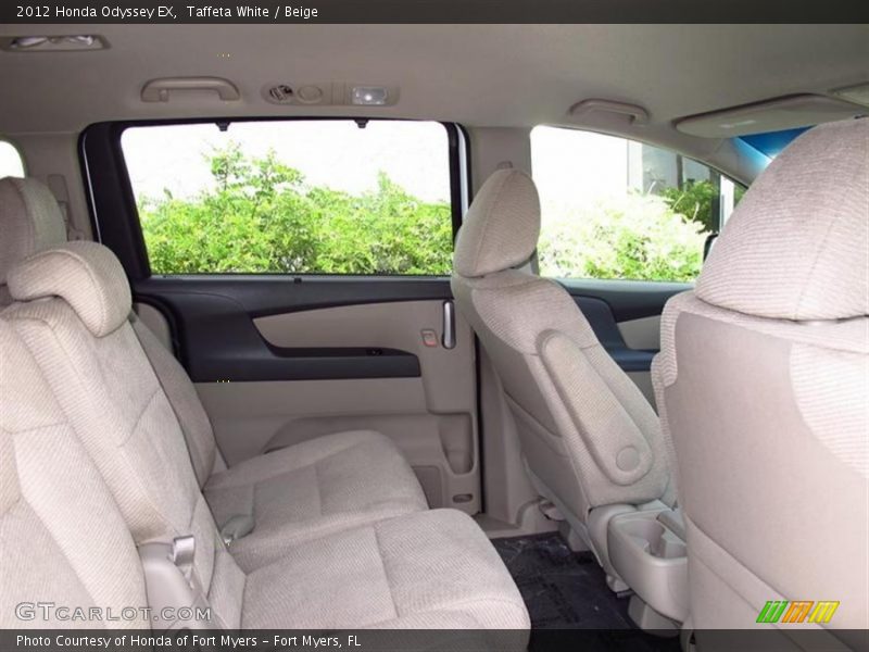 Taffeta White / Beige 2012 Honda Odyssey EX