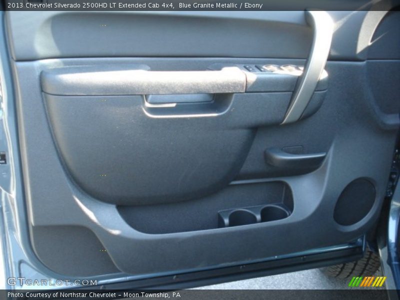 Blue Granite Metallic / Ebony 2013 Chevrolet Silverado 2500HD LT Extended Cab 4x4
