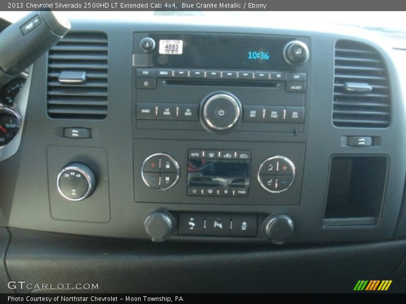 Blue Granite Metallic / Ebony 2013 Chevrolet Silverado 2500HD LT Extended Cab 4x4