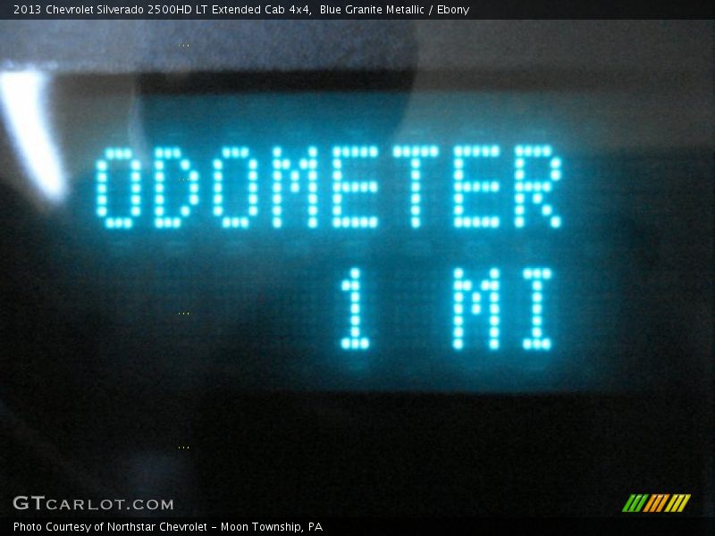 Blue Granite Metallic / Ebony 2013 Chevrolet Silverado 2500HD LT Extended Cab 4x4