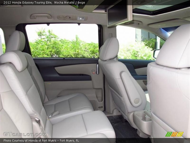 Mocha Metallic / Beige 2012 Honda Odyssey Touring Elite