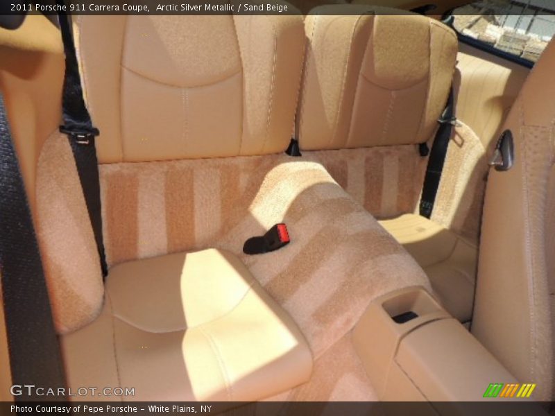 Rear Seat of 2011 911 Carrera Coupe
