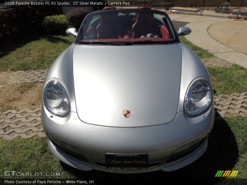 GT Silver Metallic / Carrera Red 2008 Porsche Boxster RS 60 Spyder