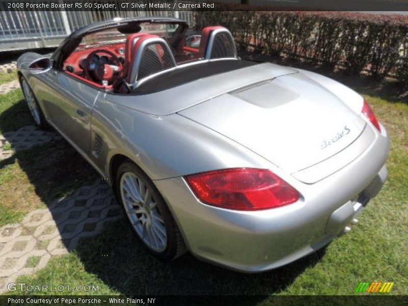 GT Silver Metallic / Carrera Red 2008 Porsche Boxster RS 60 Spyder