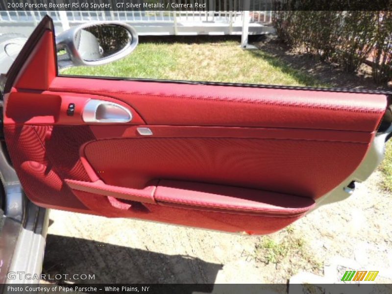 Door Panel of 2008 Boxster RS 60 Spyder