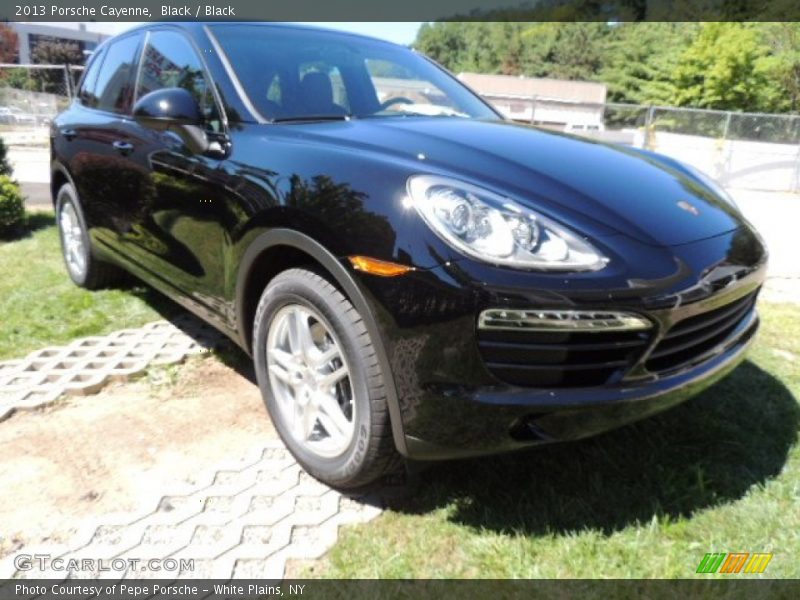Black / Black 2013 Porsche Cayenne