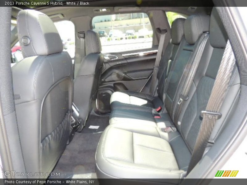  2013 Cayenne S Hybrid Black Interior