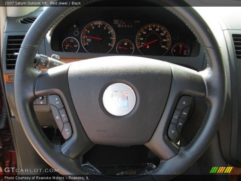 Red Jewel / Black 2007 Saturn Outlook XR