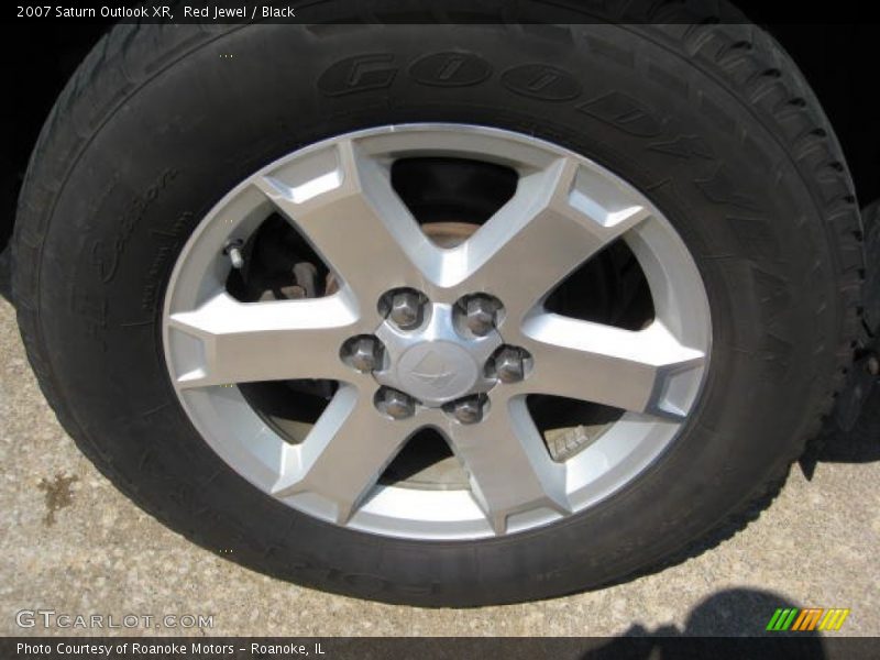 Red Jewel / Black 2007 Saturn Outlook XR