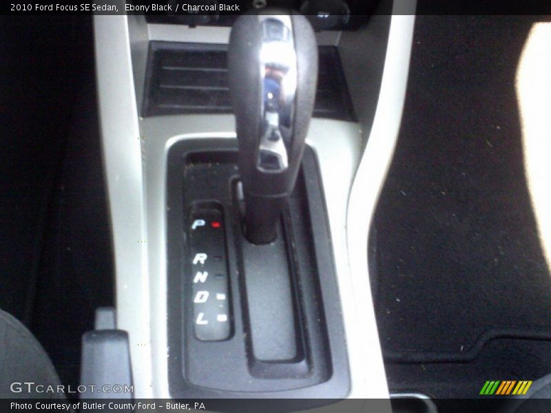 Ebony Black / Charcoal Black 2010 Ford Focus SE Sedan