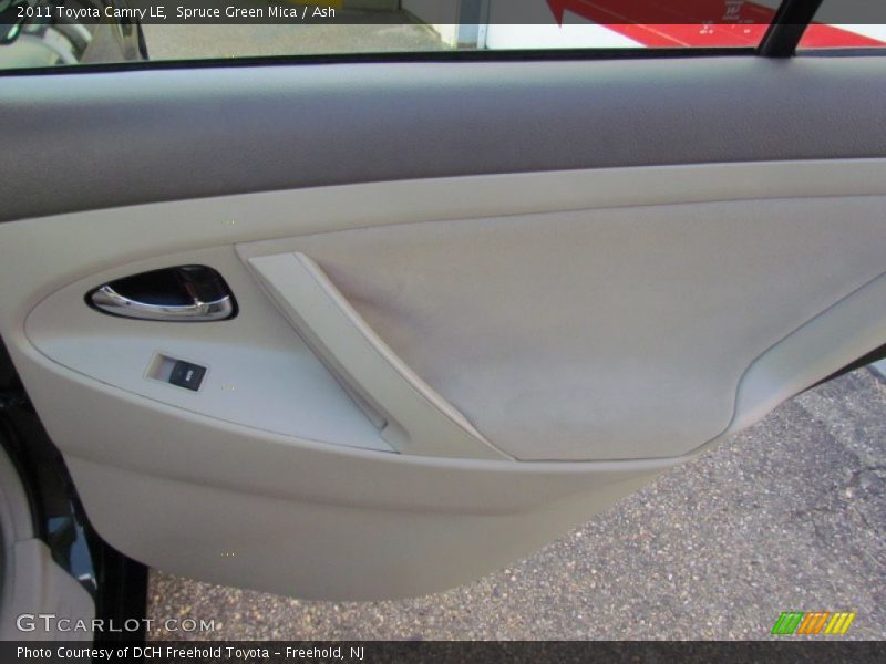 Spruce Green Mica / Ash 2011 Toyota Camry LE