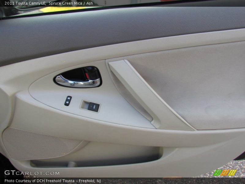 Spruce Green Mica / Ash 2011 Toyota Camry LE